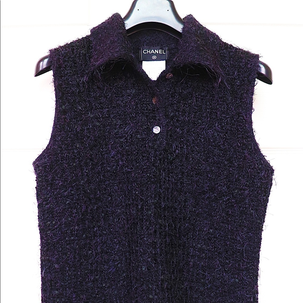 Chanel Tweed Vest